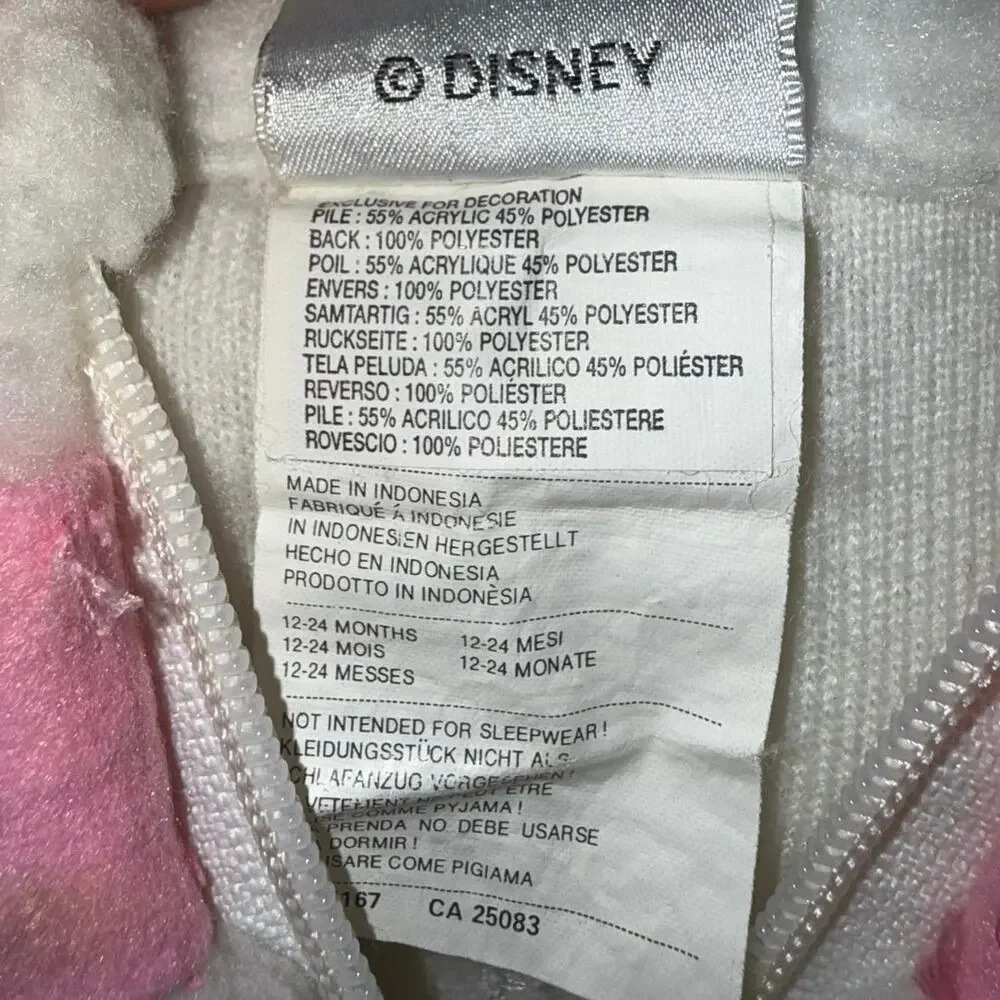 Vintage Walt Disney Catalogue Kid's Hooded Halloween Costume Onesie Marie outfit - Picture 4 of 5
